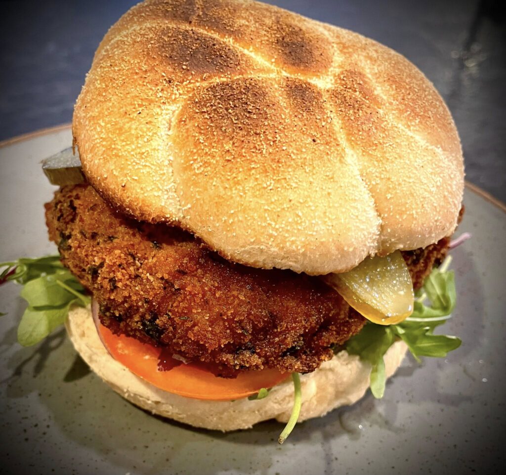 chicken burger